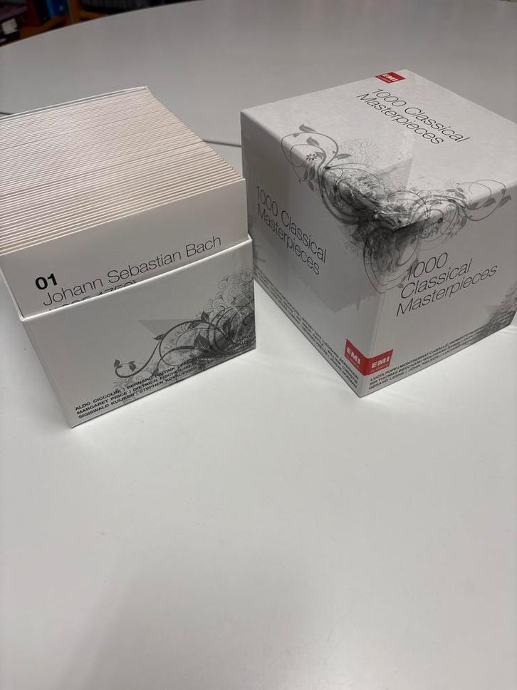 1000 Classical Masterpieces - Boxset, Cd's en Dvd's, Cd's | Klassiek, Zo goed als nieuw, Overige typen, Modernisme tot heden, Met libretto