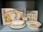 Wedgewood Peter Rabbit Nursery set + bijpassend Schaaltje, Ophalen of Verzenden, Gebruikt, Overige materialen, Compleet servies