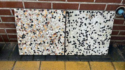 Tuintegels, Tuin en Terras, Tegels en Klinkers, Gebruikt, Terrastegels, Beton, 10 m² of meer, Ophalen
