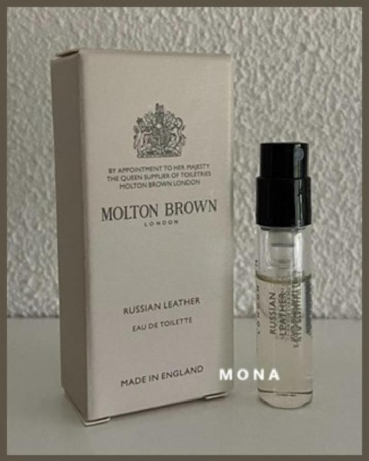 Russian Leather niche parfum sample proefje tester monster, Sieraden, Tassen en Uiterlijk, Uiterlijk | Parfum, Nieuw, Verzenden
