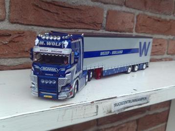 WSI  Scania  S  Highline  6 x 2  van  F.  Wolf - Wezep. beschikbaar voor biedingen
