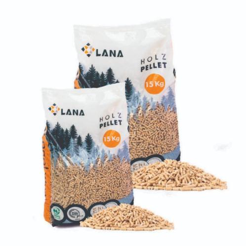 Lana Pelletkorrels € 8,00, Tuin en Terras, Haardhout, Minder dan 3 m³, Ophalen