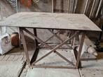 Stalen lastafel / werktafel werkplaats, Ophalen, Gebruikt, 70 tot 120 cm