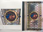 oud engels glas in lood kerkraam, Antiek en Kunst, Antiek | Glas en Kristal, Ophalen