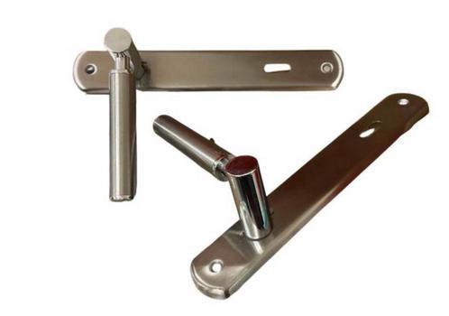 Linea Bertomani Deurklinkset op plaat - NIEUW, Doe-het-zelf en Verbouw, Hang- en Sluitwerk, Nieuw, Klink of Kruk, Rvs, Ophalen of Verzenden