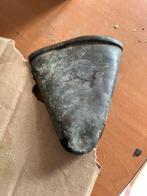 Koperen bescherm dop WW2 met gravering 1940, Ophalen of Verzenden, Nederland, Hulzen of Bodemvondsten