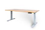 RM2 zit/sta Elektrische bureaus 180x80cm grijs memory NIEUW!, Ophalen of Verzenden, Elektrisch, Nieuw, Stabureau