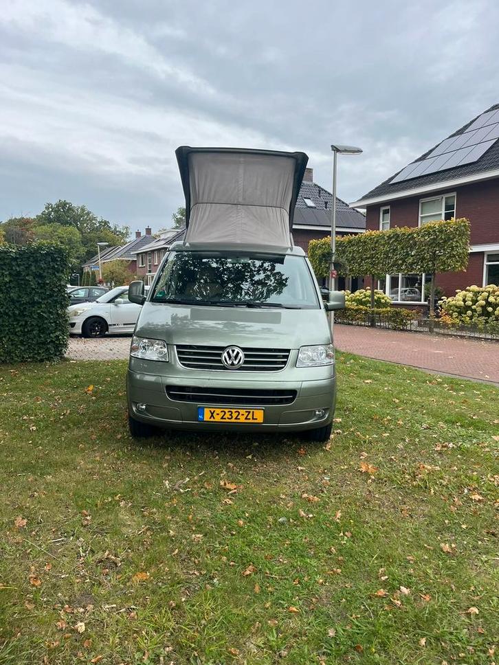 Volkswagen T5 2.5 tdi California, Caravans en Kamperen, Campers, Particulier, tot en met 4, Buscamper of Camperbus, Volkswagen