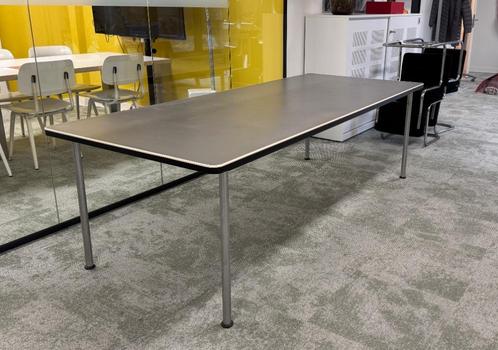 Gispen tafel 240 x 100 cm, Huis en Inrichting, Tafels | Eettafels, Gebruikt, 100 tot 150 cm, 200 cm of meer, Vijf personen of meer