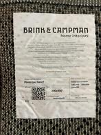 Vloerkleed Dots, pinstripe zwart van Brink & Campman 200x300, Zwart, Rechthoekig, Nieuw, 200 cm of meer