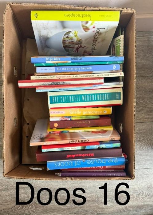 Partij Kookboeken & Culinair (Doos 16) - Feestelijk, Sne, Boeken, Kookboeken, Gelezen, Voorgerechten en Soepen, Hoofdgerechten
