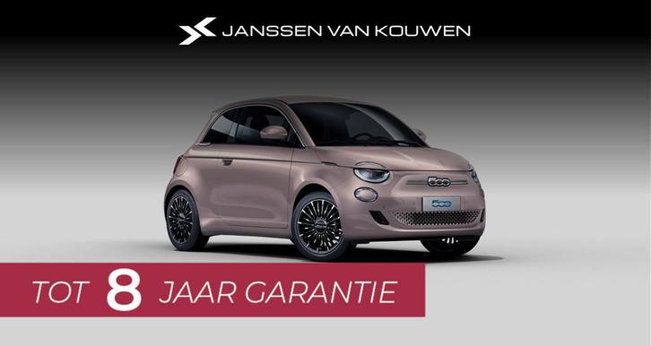Fiat 500 La Prima 42 kWh ACTIE / 2+6 jaar garantie, Auto's, Fiat, Bedrijf, Te koop, ABS, Achteruitrijcamera, Adaptive Cruise Control