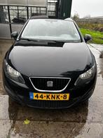 Seat Ibiza 1.2 44KW 5DRS 2010 Zwart, Auto's, Seat, Voorwielaandrijving, Stof, Metallic lak, 1198 cc