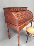 Antiek bureau 110x61 cm hoog 120 cm hoogte schrijfblad 80 cm, Antiek en Kunst, Ophalen