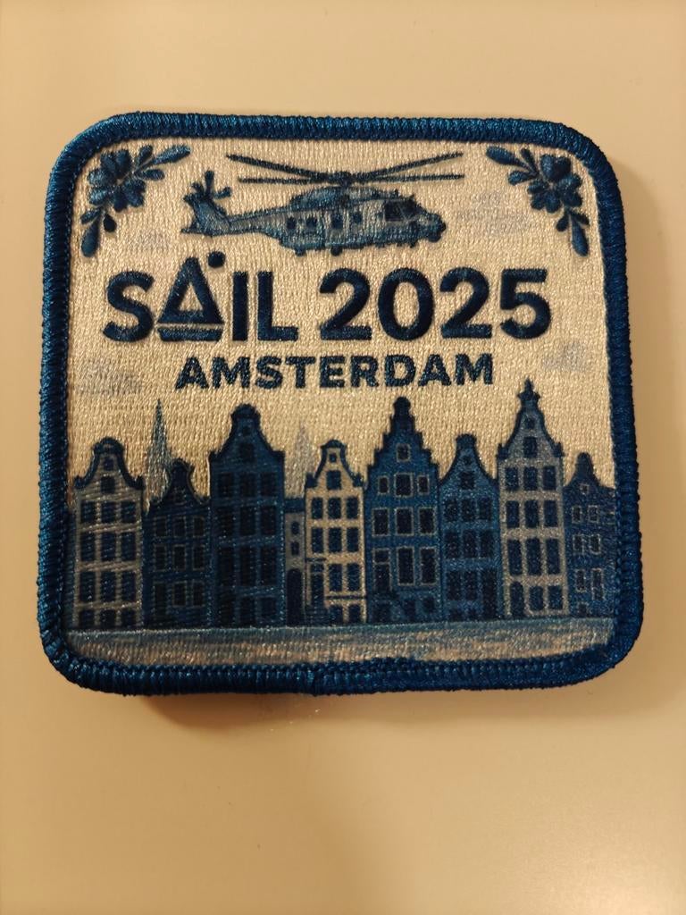 860 Squadron SAIL 2025 Patch, Ophalen of Verzenden, Zo goed als nieuw, Stad of Land, Button