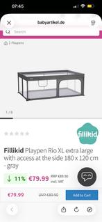 Fillikid Rio XL Grondbox - Zo Goed Als Nieuw!, Ophalen of Verzenden, Zo goed als nieuw, Rechthoekig