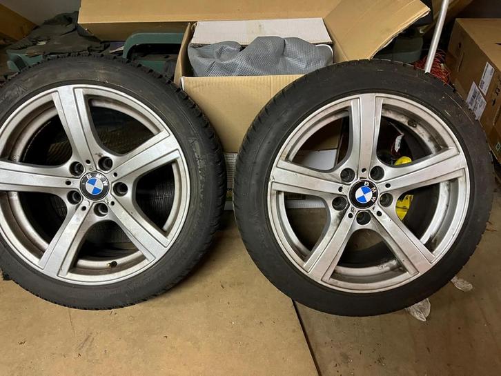 BMW winterwielen 17 inch – 225/45 R17 Dunlop Winter Sport 5, Auto-onderdelen, Banden en Velgen, Banden en Velgen, Winterbanden