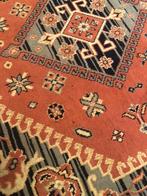 Oosters vloerkleed / Perzisch tapijt wol kazak vintage, Gebruikt, Grijs, 150 tot 200 cm, 200 cm of meer