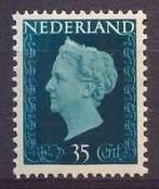 Nederland NVPH nr 485 ongebruikt Koningin Wilhelmina 1947, Verzenden, Na 1940, Postfris