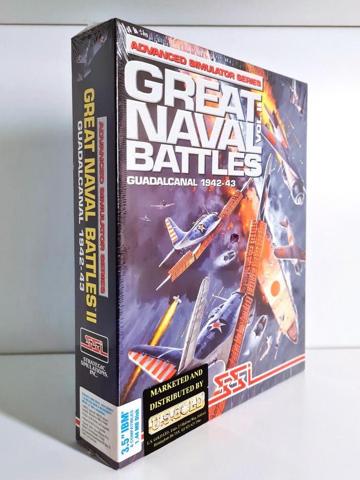 Great Naval Battles Vol. II: 42-43 - PC Big Box (sealed), Spelcomputers en Games, Games | Pc, Nieuw, Strategie en Constructie