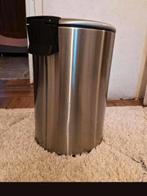 Te koop, Prullenbak met pedaalfunctie., Huis en Inrichting, Woonaccessoires | Prullenbakken, Ophalen, Metaal, Minder dan 50 cm
