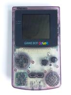 Game Boy Color - Nintendo - Transparant Paars, Spelcomputers en Games, Spelcomputers | Nintendo Game Boy, Gebruikt, Game Boy Color