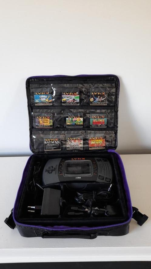 Atari Lynx 2, met spellen, tas, compleet, als nieuw, Spelcomputers en Games, Games | Atari, Zo goed als nieuw, Atari Lynx, Avontuur en Actie
