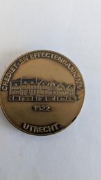 Crediet en Effecten bank N.V. Utrecht 1922 en 1983, Ophalen of Verzenden, Brons, Nederland