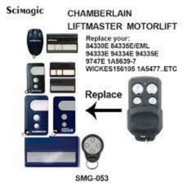 Handzender Liftmaster Motorlift Chamberlain Powerdrive €14, beschikbaar voor biedingen