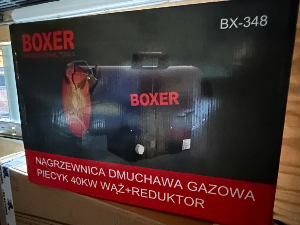 Boxer luxe 40kw gas heater instelbaar!!, Ophalen of Verzenden, Nieuw, Gas, Vloer