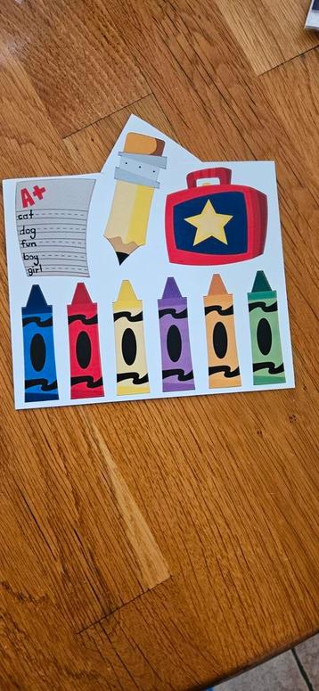 Stickers voor scrapbooking  beschikbaar voor biedingen