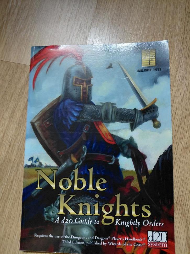 D&D Noble Knights - Zo Goed Als Nieuw!, Boeken, Fantasy, Zo goed als nieuw, Ophalen of Verzenden