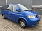 Volkswagen Transporter 2.5 TDI 340 | L2H1 | LEDER | AIRCO |, Auto's, Gebruikt, Zwart, 2500 kg, Bedrijf