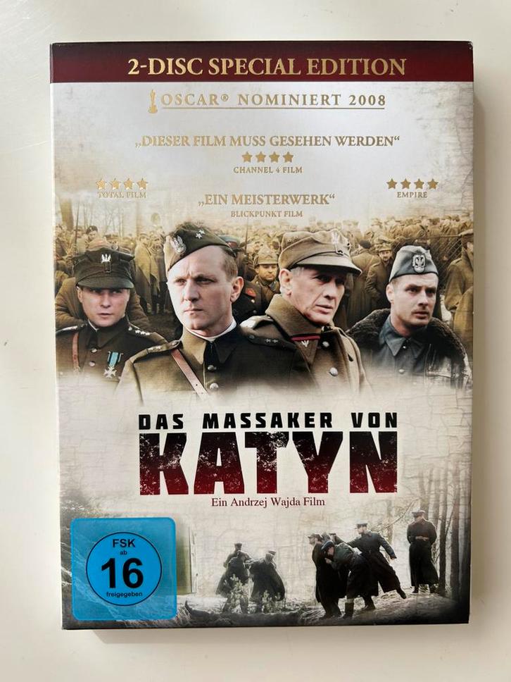 —Katyn—2 Disc S.E. -regie Andrzej Wajda, Cd's en Dvd's, Dvd's | Drama, Zo goed als nieuw, Historisch of Kostuumdrama, Vanaf 16 jaar