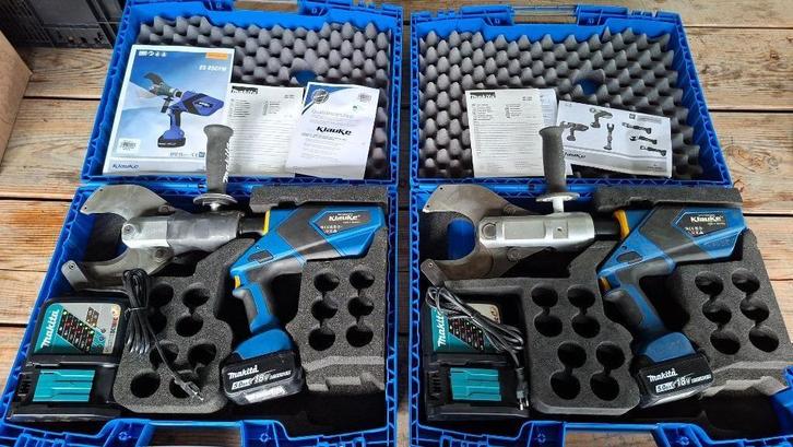 Klauke es85cfm accu kabelschaar kabels schaar, Auto diversen, Autogereedschap, Zo goed als nieuw, Ophalen of Verzenden