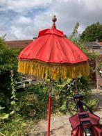 Oude Bali parasol opknapper Ibiza style, Gebruikt, Ophalen of Verzenden, Stokparasol, 1 tot 2 meter