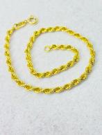 Gouden armband - rope model - 14 karaat, Ophalen of Verzenden, Zo goed als nieuw, Goud