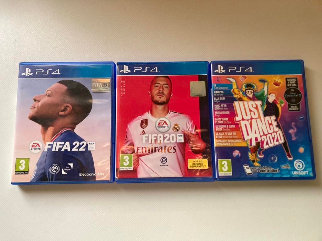 PS4 games te koop FIFA en Just Dance, Spelcomputers en Games, Games | Sony PlayStation 4, Ophalen of Verzenden, Zo goed als nieuw