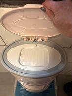 Korbell Luieremmer + (zwem)luiers en zakken, Ophalen of Verzenden, Gebruikt, Crème, Bus of Trommel