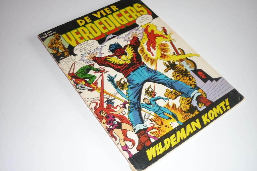 (comic) Marvel: de Vier Verdedigers - Wildeman komt, Boeken, Eén comic, Ophalen of Verzenden, Gelezen, Europa