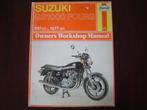 SUZUKI GS1000 fours 1977 onwards werkplaatboek GS 1000 C EC, Suzuki