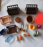 Playmobil kratten eten lepels enz enz, Ophalen of Verzenden, Zo goed als nieuw