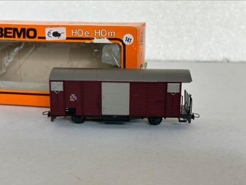 Bemo 2050 H0m Gesloten goederenwagen 5041 van de RhB beschikbaar voor biedingen