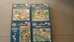 4 Jan van Haasteren 500 comic puzzels, Ophalen of Verzenden, 500 t/m 1500 stukjes, Zo goed als nieuw