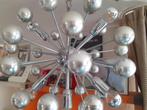 sputnik hanglamp jaren 60 70 design 5 lichtbronnen retro, Huis en Inrichting, Lampen | Hanglampen, Gebruikt, ?, ?, ?