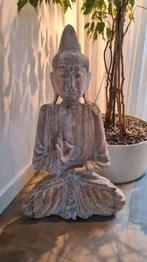 Houten Boedha beeld, Huis en Inrichting, Woonaccessoires | Boeddhabeelden, Ophalen of Verzenden, Nieuw