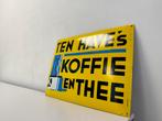 Ten Have koffie en thee reclamebord, Reclamebord, Gebruikt, Ophalen of Verzenden