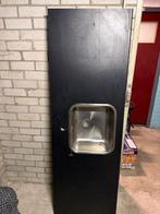 Aanrecht blad, Huis en Inrichting, Ophalen, Zwart, 50 tot 100 cm, Zo goed als nieuw