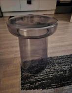 Disign glazen tafel, Huis en Inrichting, Ophalen of Verzenden, Zo goed als nieuw