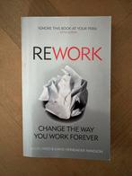Rework - Jason Fried & David Heinemeier Hansson, Ophalen of Verzenden, Zo goed als nieuw, Management